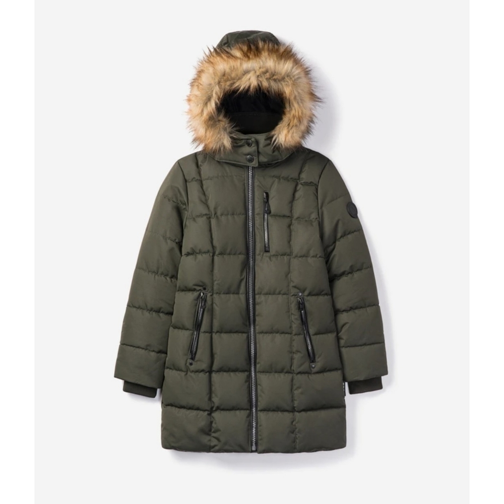 Noize | Kid's Hannah-G Mid-Length Parka in Forest Green NEW Size 12 Large